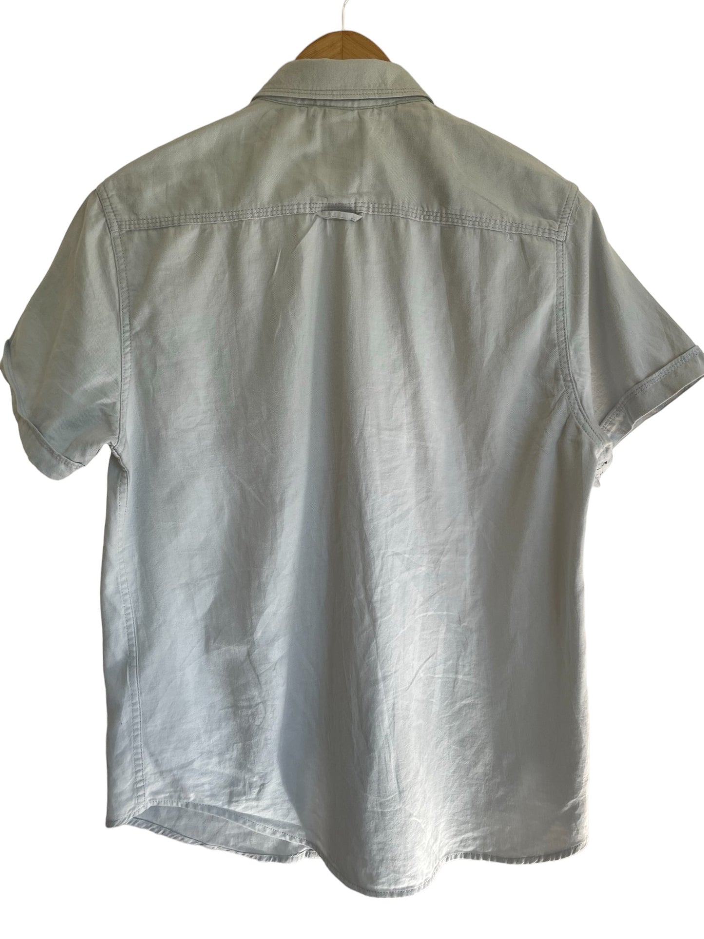 Camisa Denim & Flower — Talla M